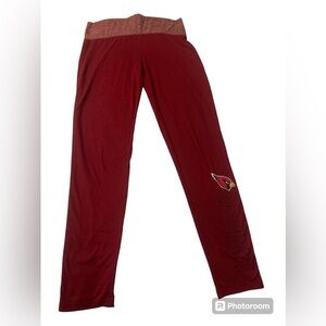 Arizona Cardinals Leggings Ladies Sz Medium by Fanatics Inseam 30”